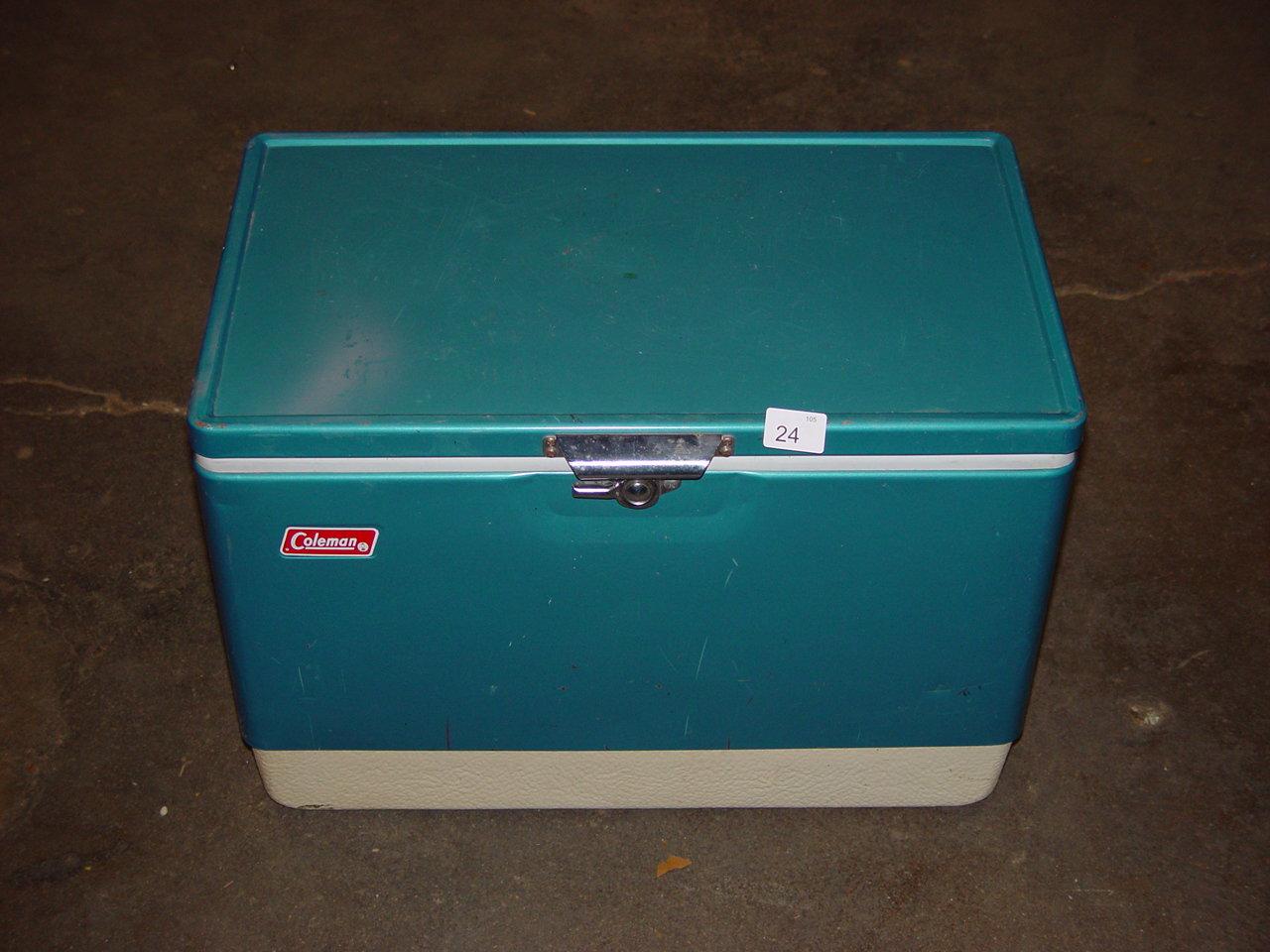 Coleman cooler with openers on each end 3 pics