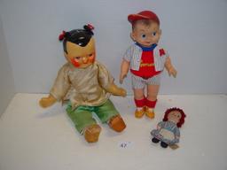 Effanbee, Raggedy Ann and other tallest 13”