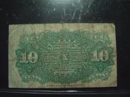 Fourth Issue 10c Fractional Note