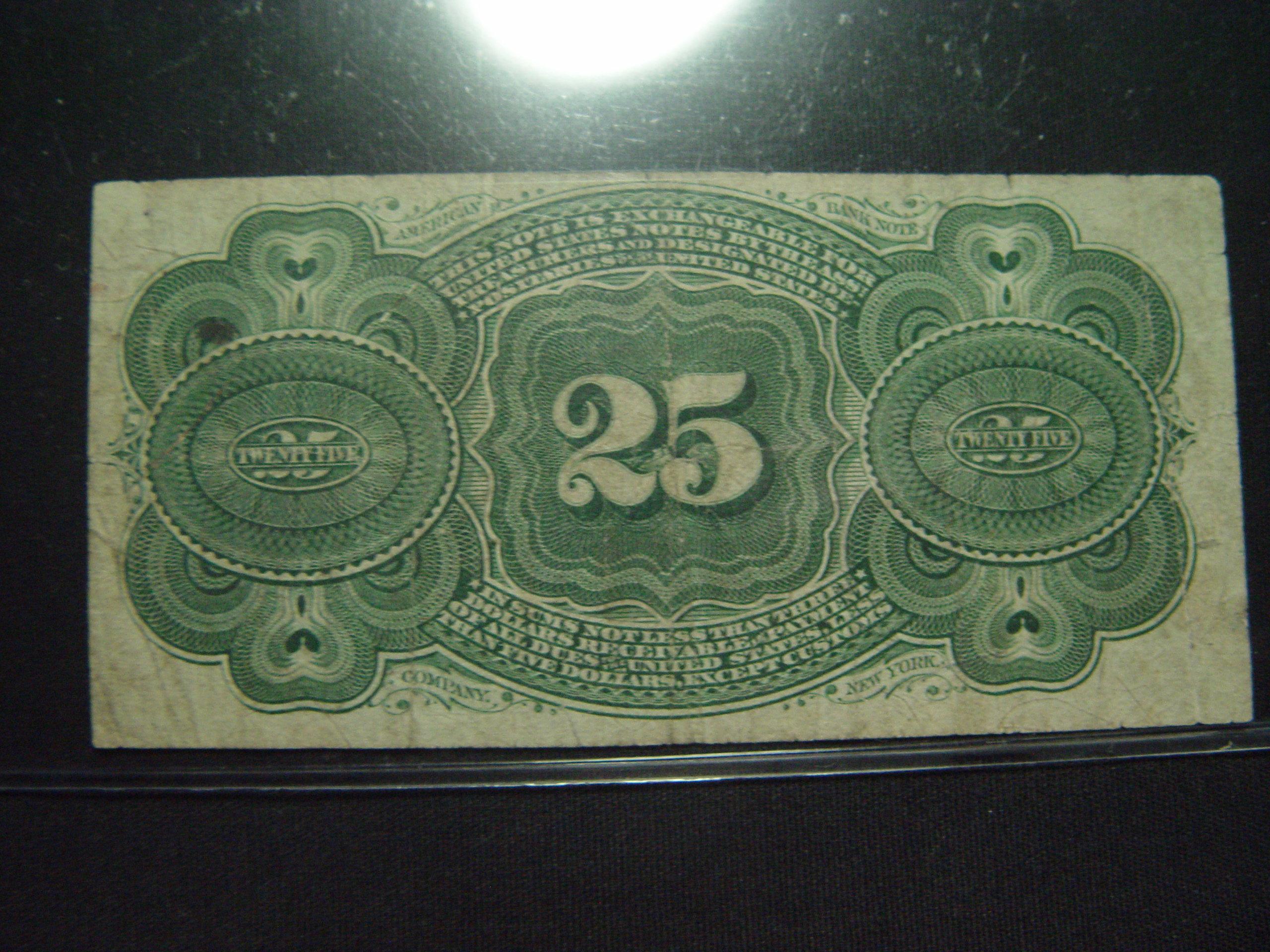 Fourth Issue 25c Fractional Note