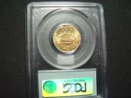 1988 Olympic $5 Gold   PCGS MS70