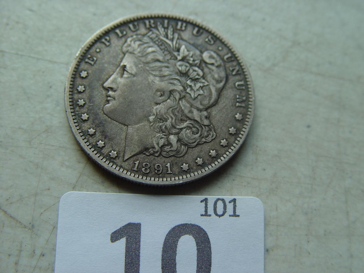 1891-O Silver Dollar