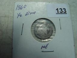 1860 Half Dime