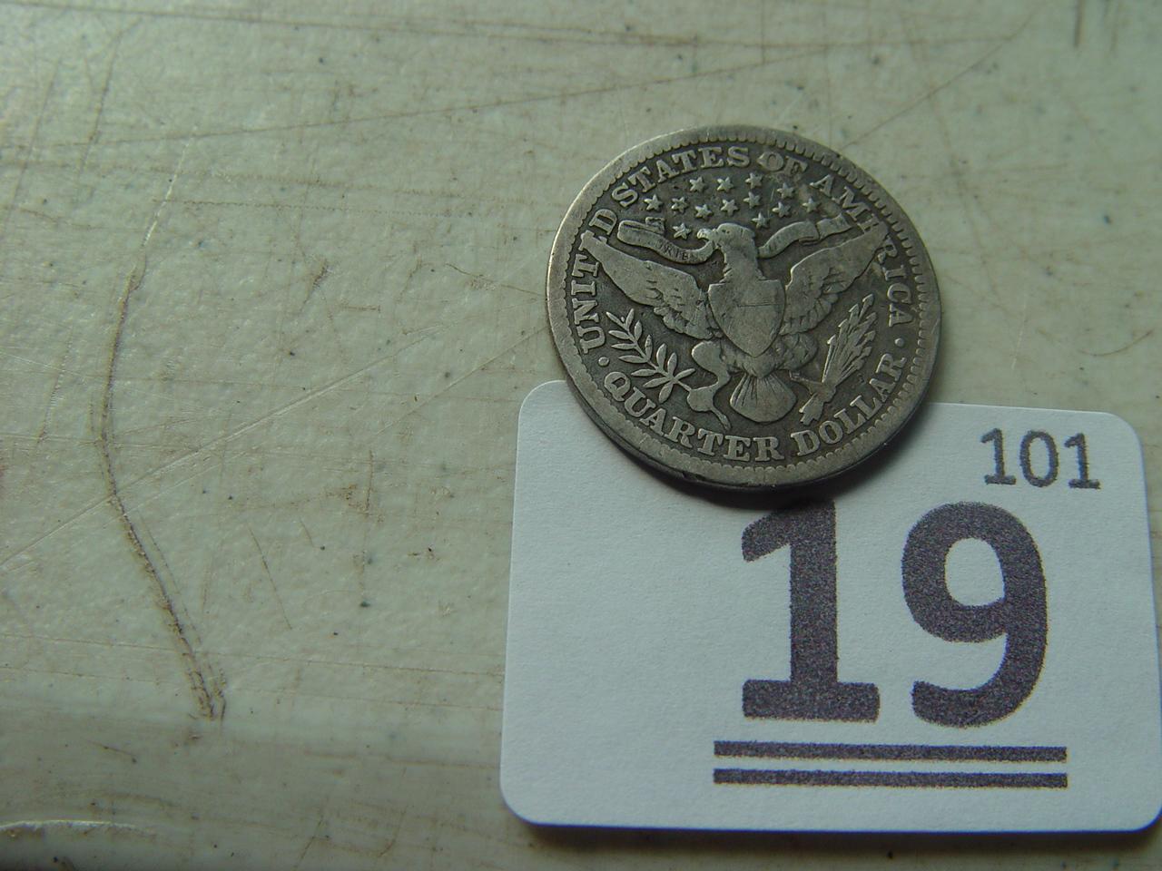 1902 Barber Quarter