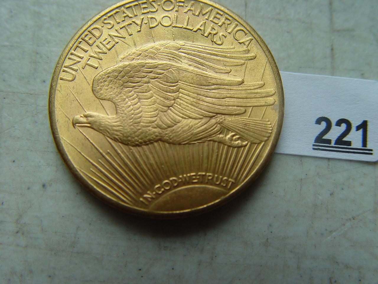 1924, St.- Gaudens $ 20 Gold Piece