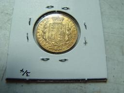 1842 British Gold Sovereign