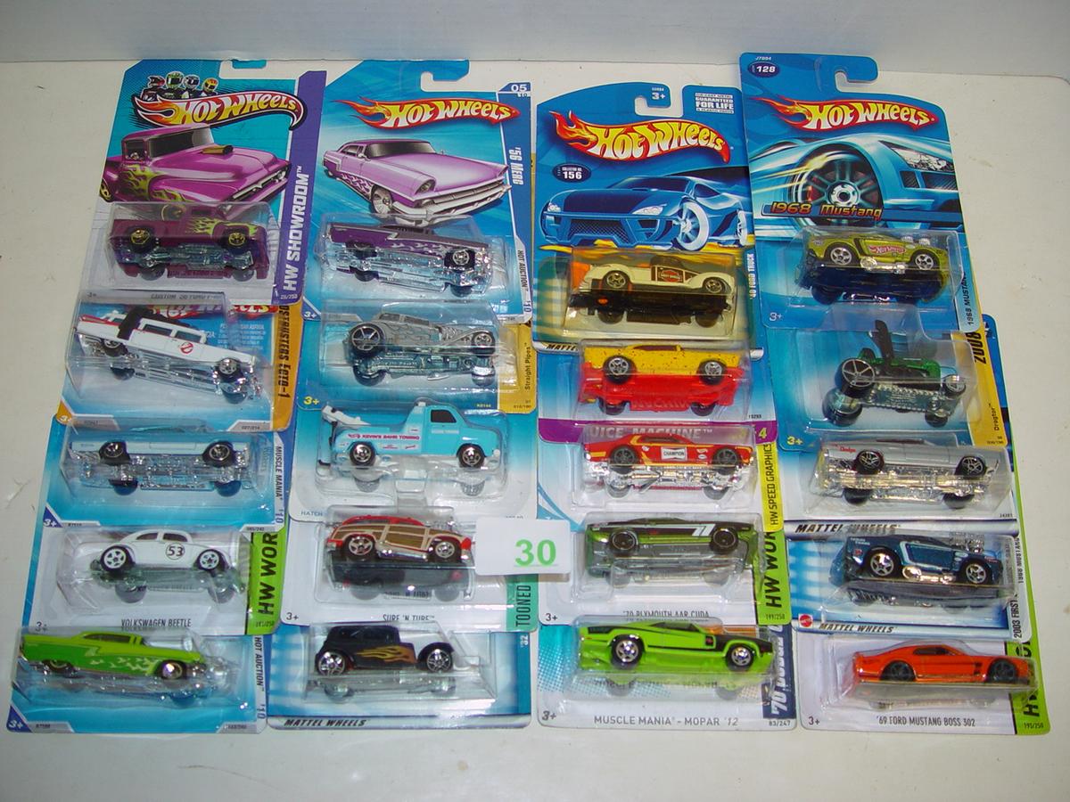 Job Lot of 20 Hot Wheels