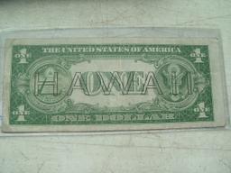 $1 Hawaiin Silver Certificate 1935A FR 2300 VG