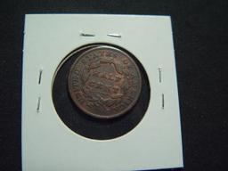 1835 Half Cent   VG