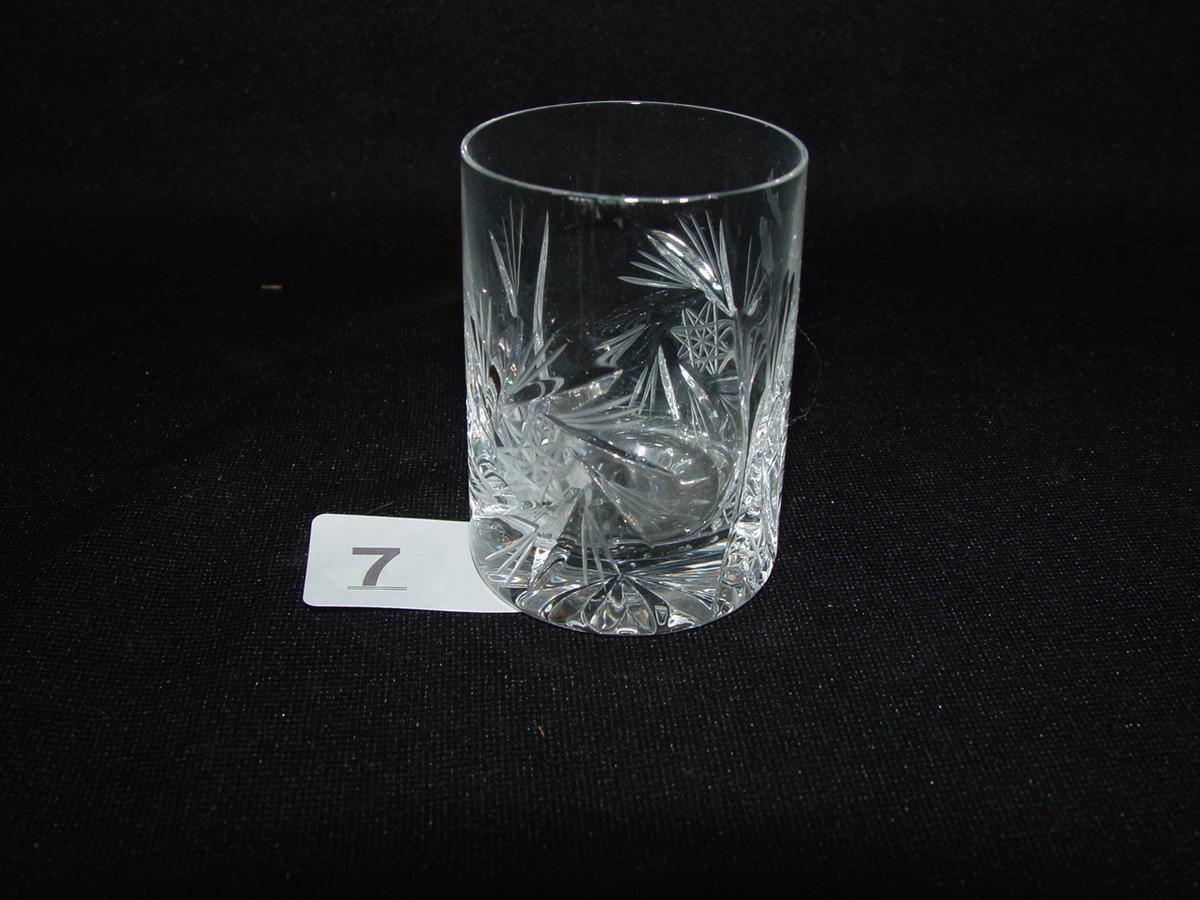 Brilliant Cut Glass Toothpick Holder