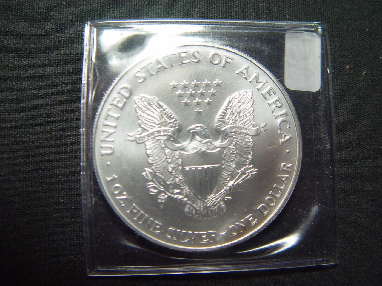 1996 BU Silver Eagle   Better Date