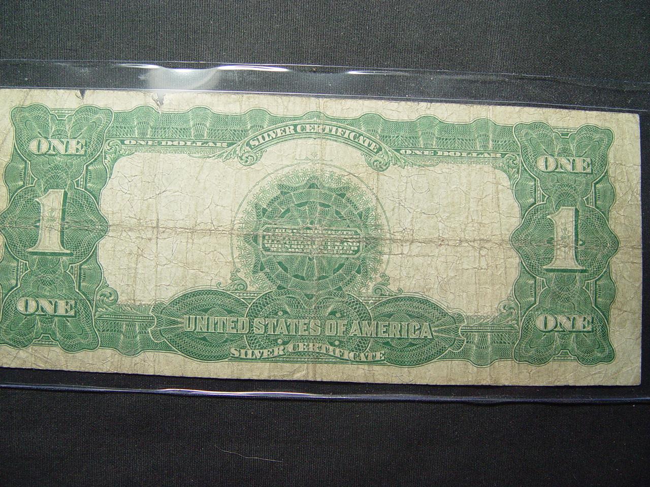 1899 $1 Black Eagle Silver Certificate