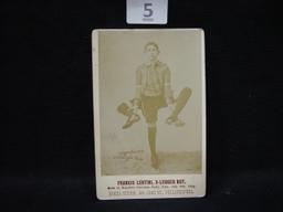 Cabinet Card, Francis Lentini, 3-Legged Boy, copyright 1903