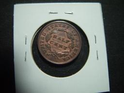 1835 Half Cent   VF