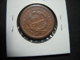 1850 Large Cent   VG