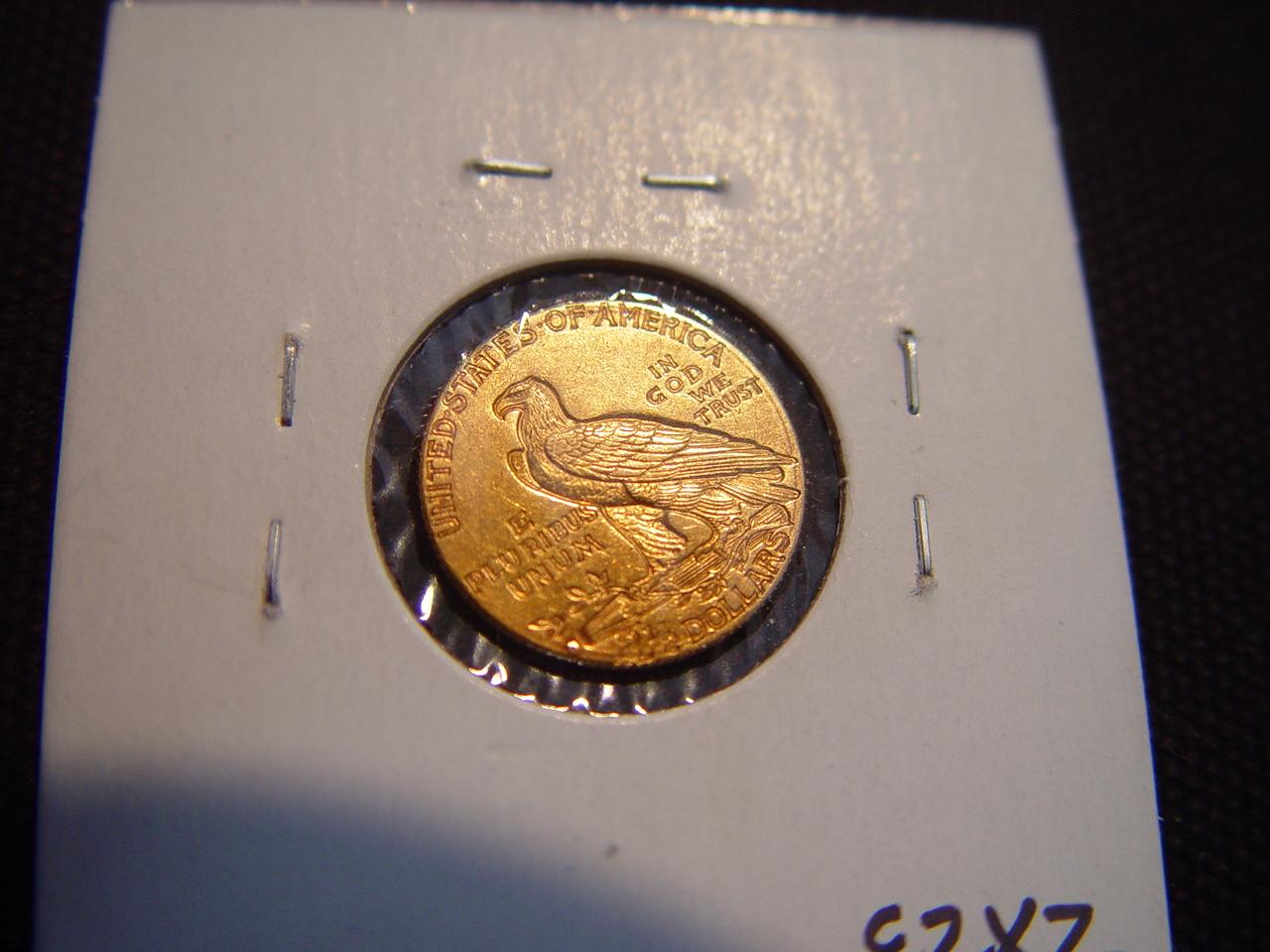1914-D 2 1/2 Gold Indian XF