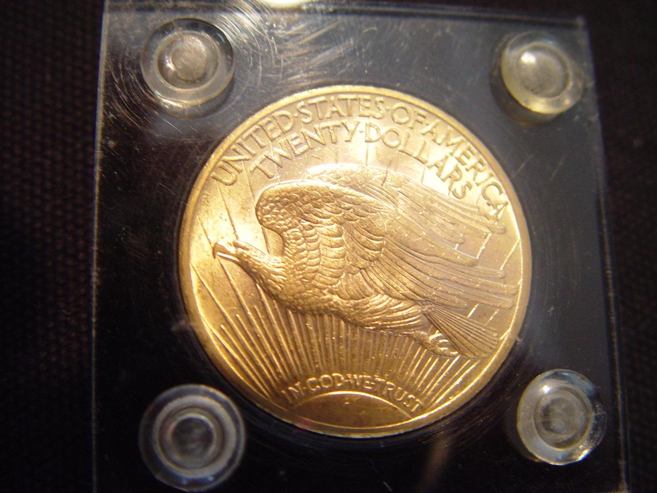 1912 $20 Gold ST Gaudens EF