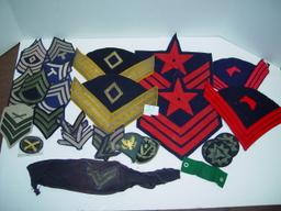 Lots of Military Patches & Insignias
