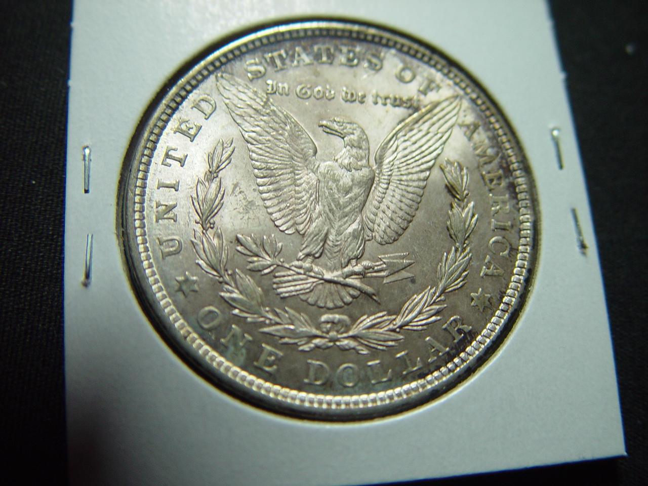 Toned 1921 Morgan   Unc.