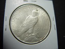 1927-D Peace Dollar   XF+