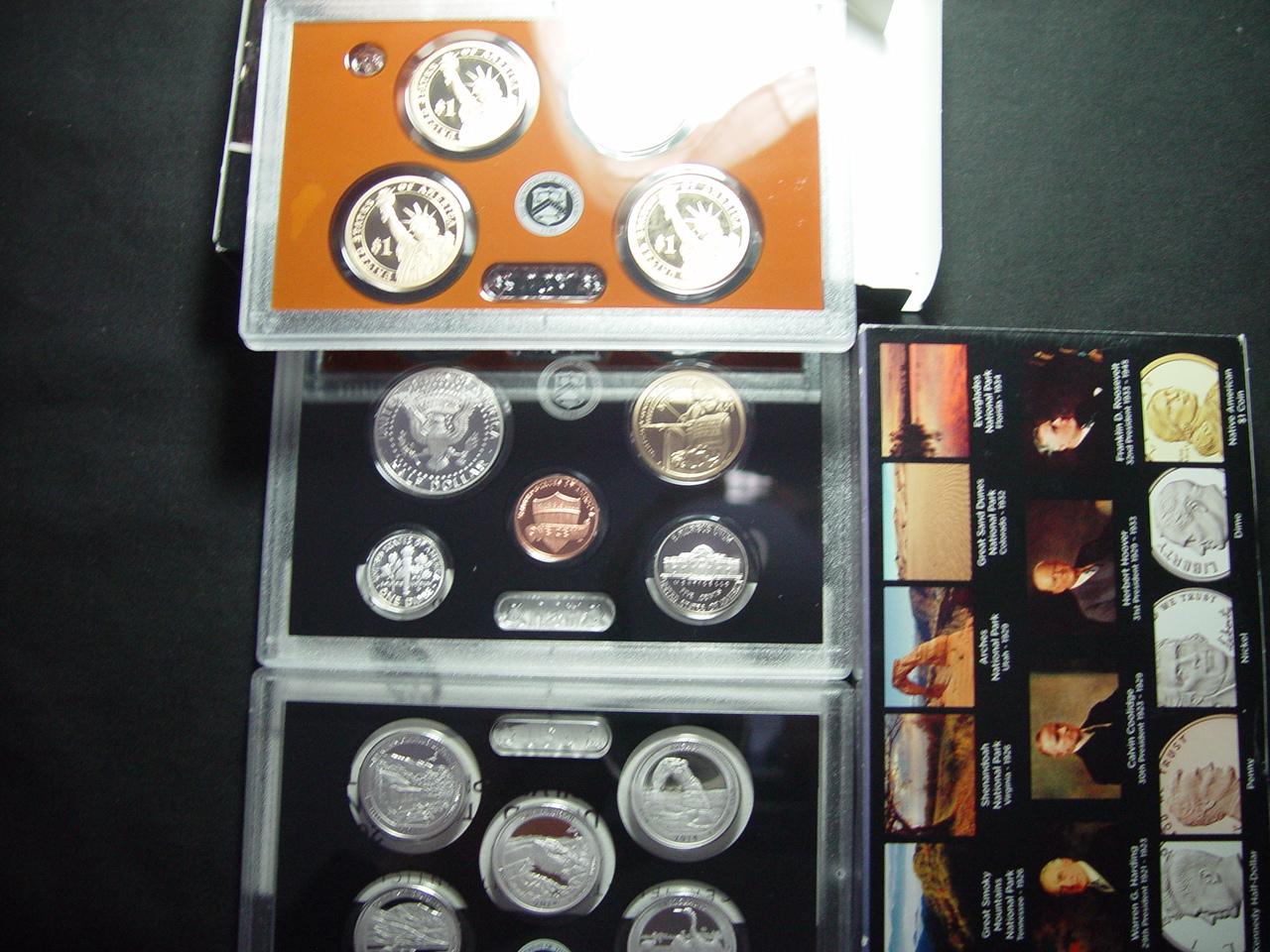 Two 2014 Silver Proof Sets