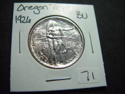 1926 Oregon Trail Commem. Half   BU