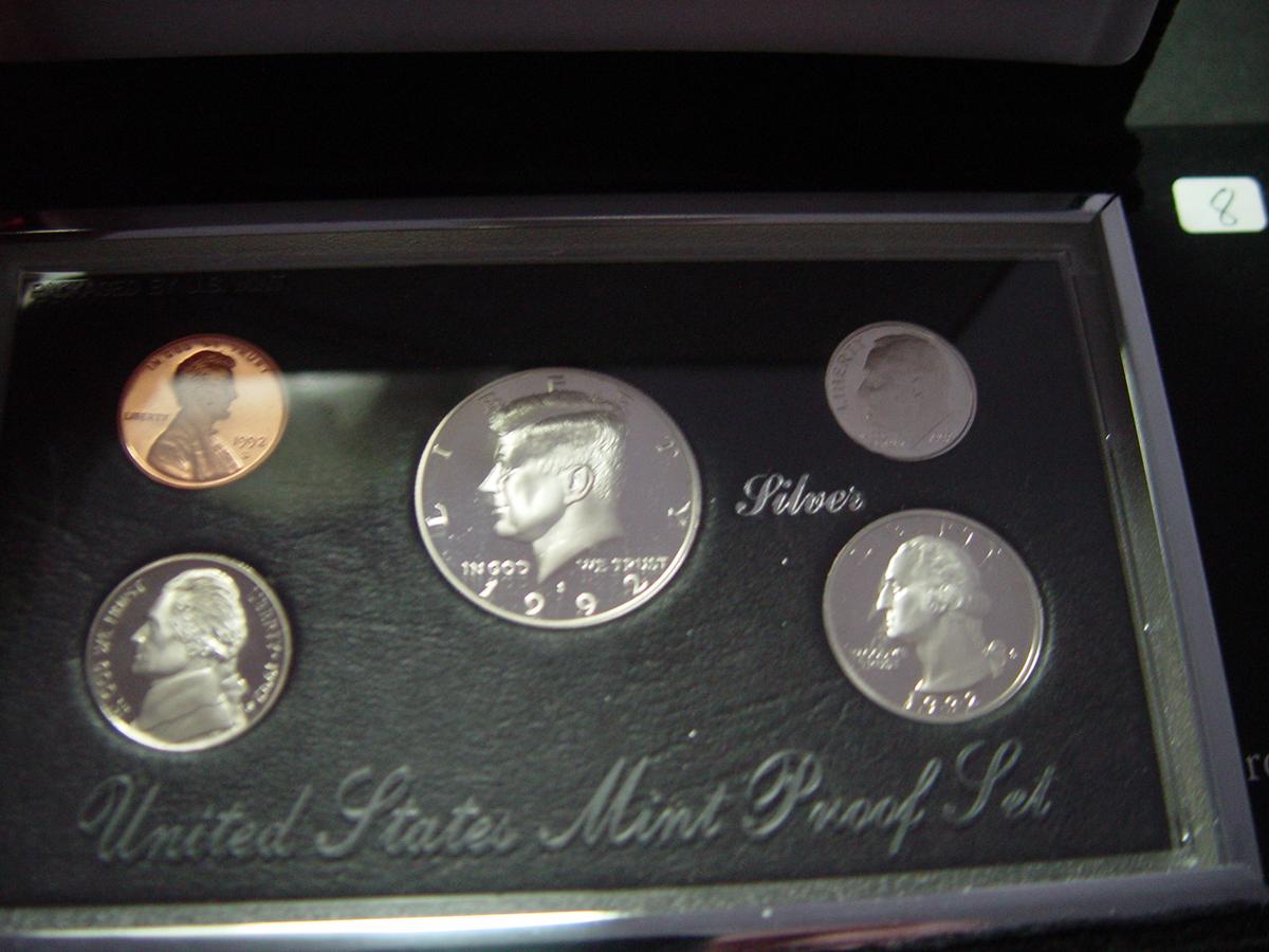 1992 Premier Silver Proof Set