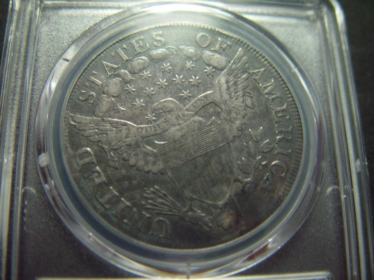 1803 Bust Dollar  PCGS "Genuine-Fine Detail Plugged"