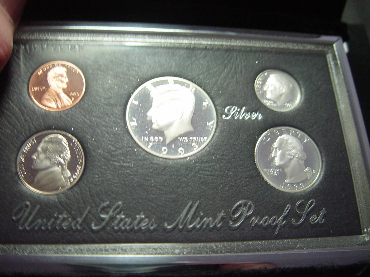 1993 Premier Silver Proof Set