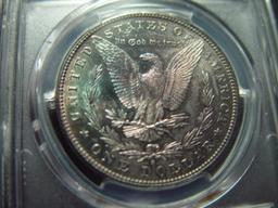 Nicely Toned 1881-S Morgan   PCGS Unc. Detail- cleaned