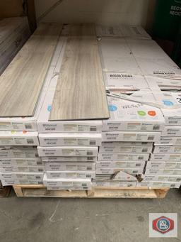 Flooring luxury vinyl plank approx 772 sq ft.