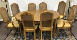 Drexel Esperanto Dining Table with (8) Chairs