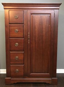 Bassett Armoire from the Chris Madden Collection