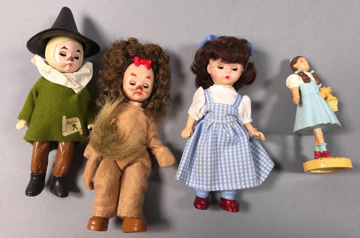 (4) Wizard of Oz Dolls