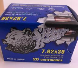 Silver Bear 7.62 x 39 Ammunition