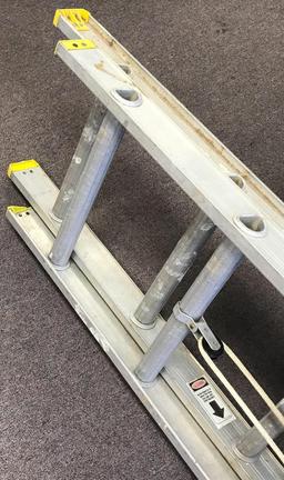 Werner Job-Master Model D1228-2 Aluminum Ladder 25' (LPO)