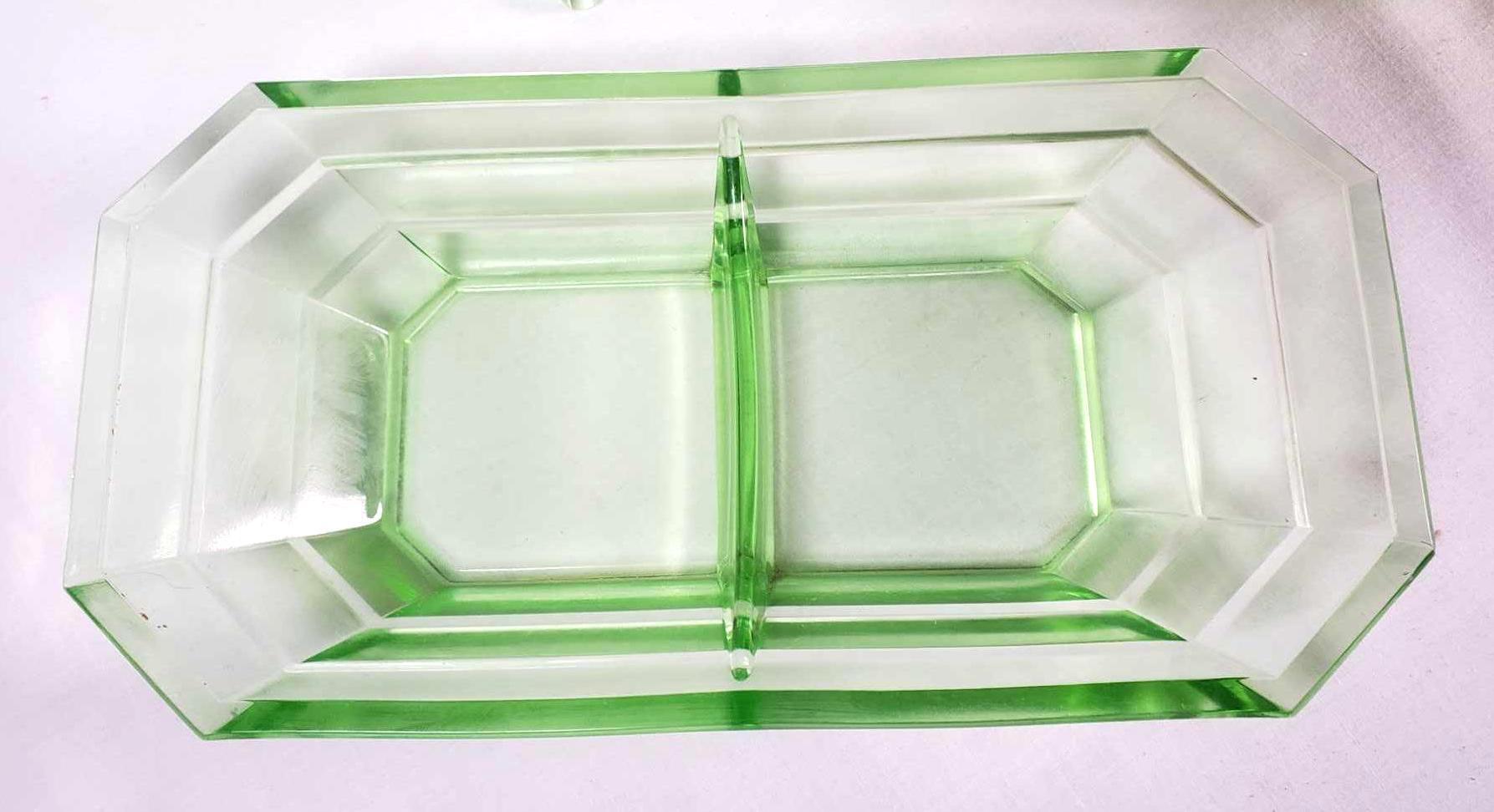 (24) Assorted Vaseline Uranium Glass