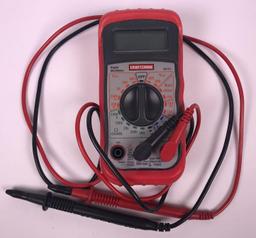 Digital Multimeter, Extra Leads, and Lead Plug Pigtails