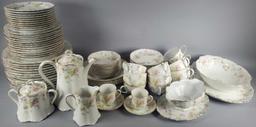 (85) Hutchenreuther Selb Pasco China pieces "The Maple Leaf" (LPO)