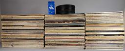 Large Assortment of 33rpm Records and assorted 45rpm Records (LPO)