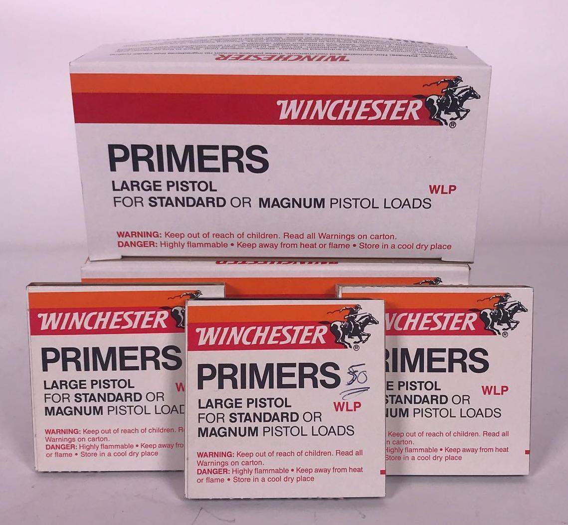 2,250 Winchester Large Pistol Primers (LPO)