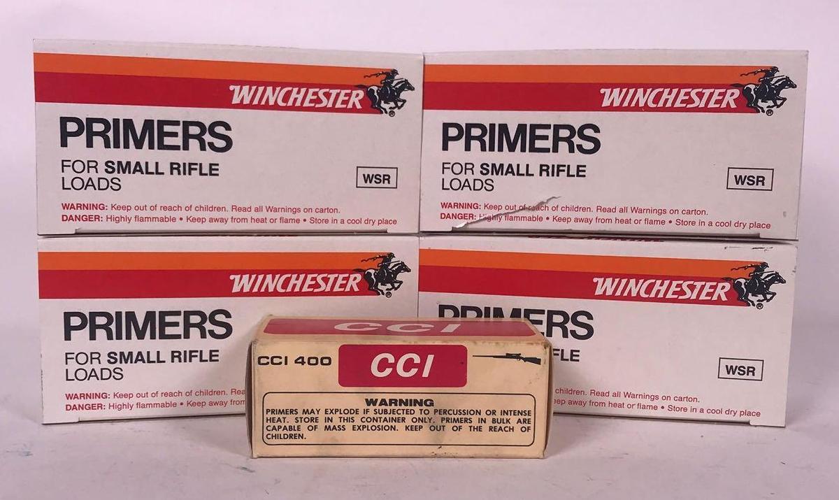 4,544 Small Rifle Primers (LPO)