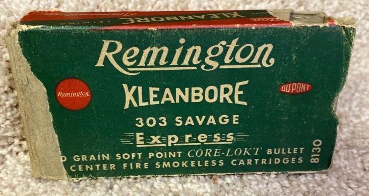 303 Savage Ammunition and Lee Die Set