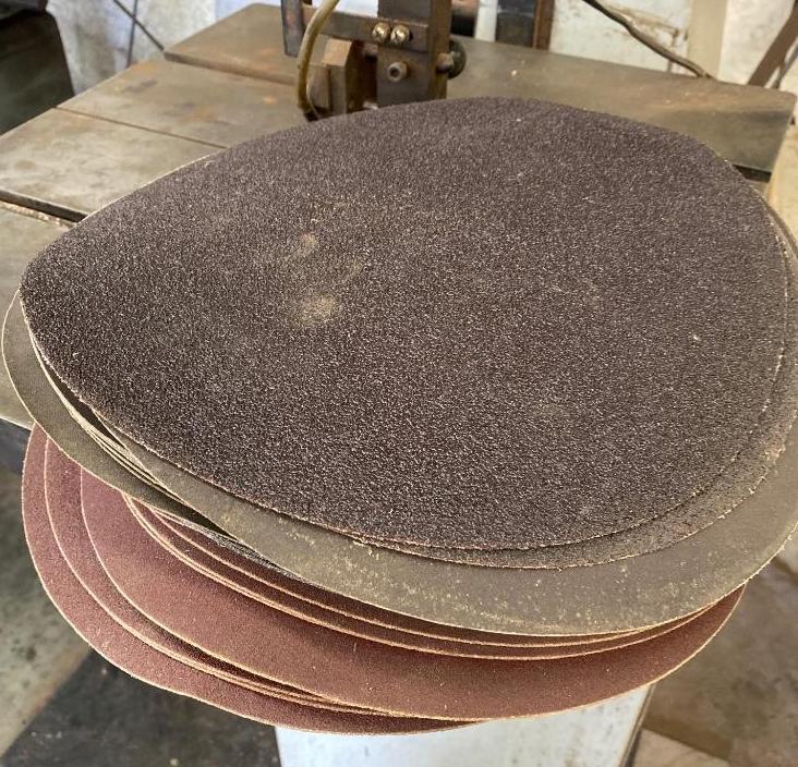 42 Pieces 12" Abrasive Disc of Various Grit