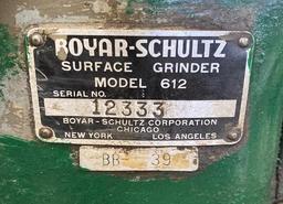 Boyar-Schultz Surface Grinder Model 612 (LPO)