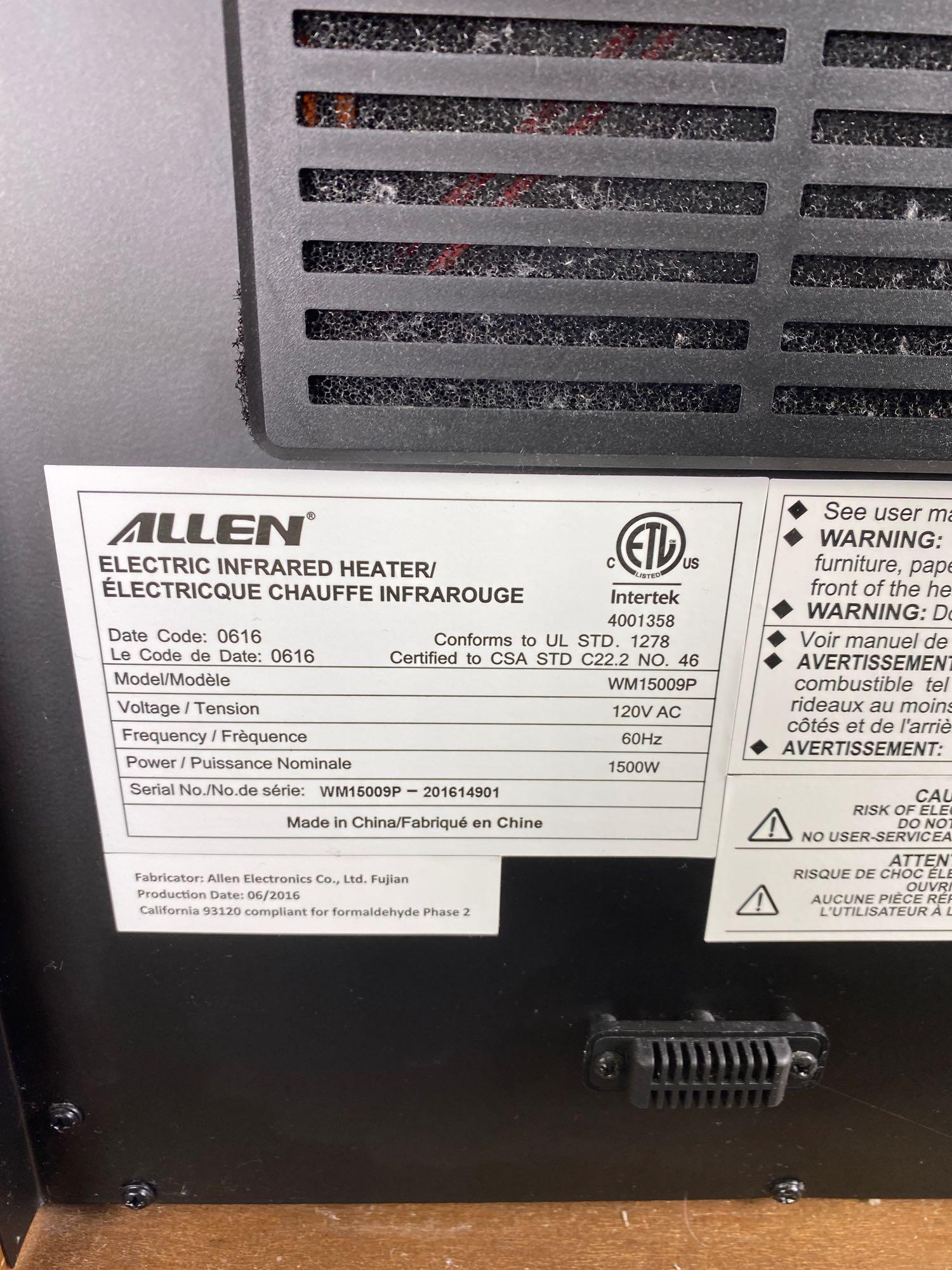 Allen Electric Infrared Heater (LPO)