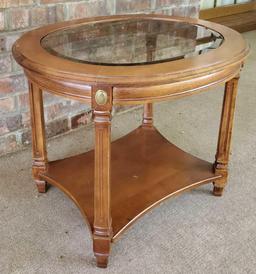 Oval Glass Top Table (LPO)