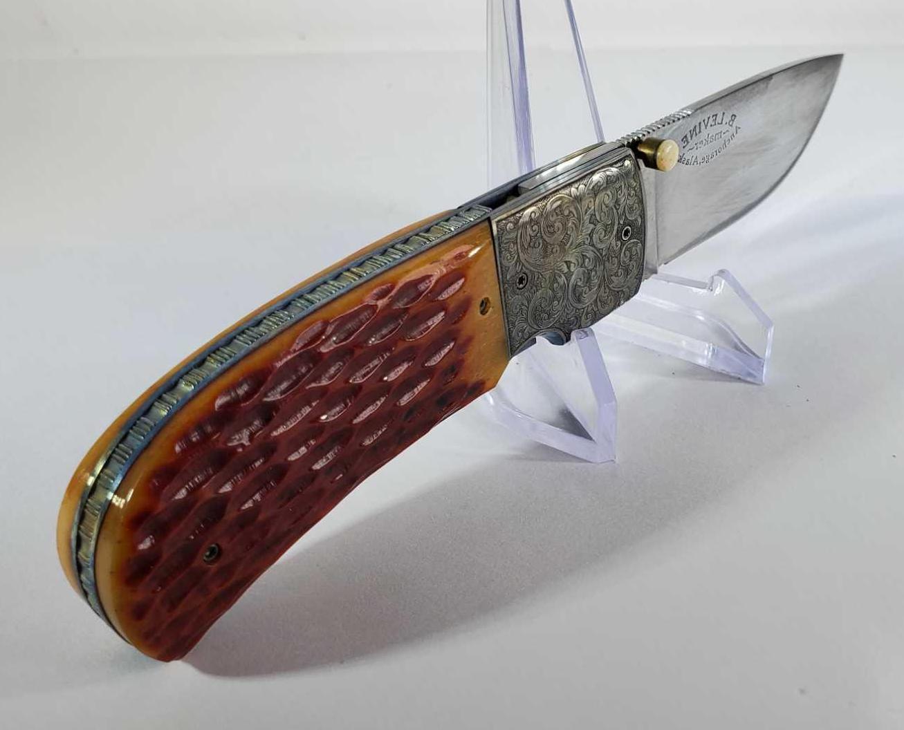 Bob Levine Linerlock Folding Knife