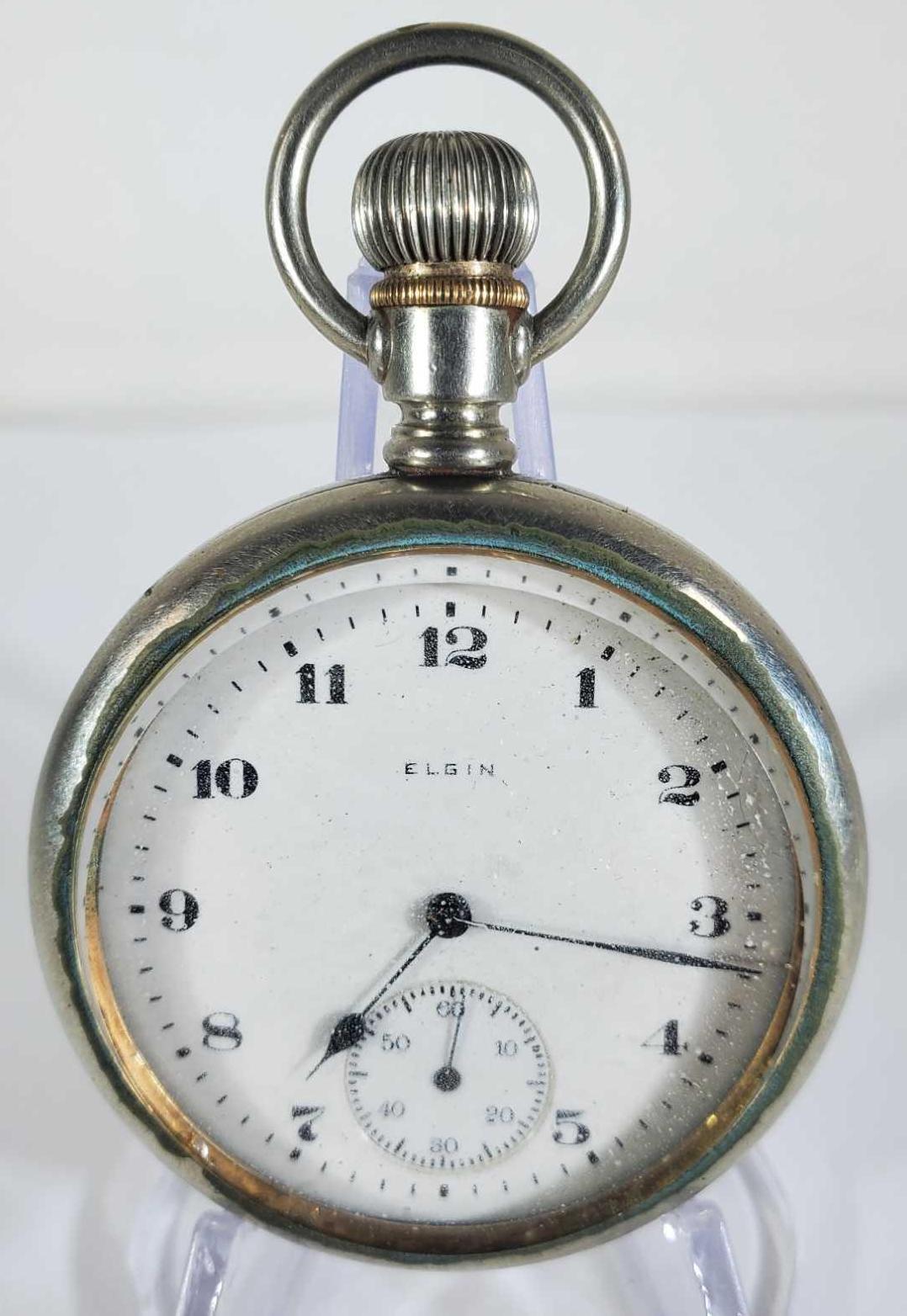 Elgin Swing Out Pocket Watch