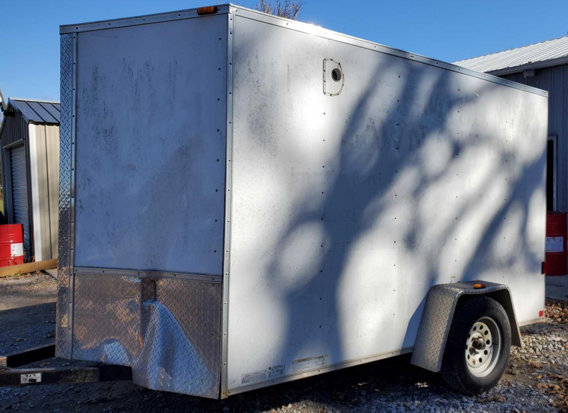 Homesteader 6x10 V-Nose Enclosed Trailer (LPO)